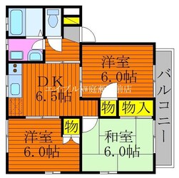 メゾニティーブラッサム　Ｃ棟の物件間取画像